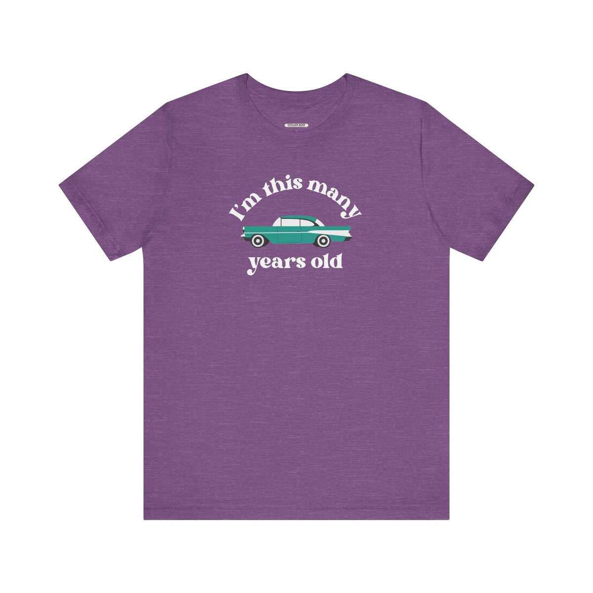 I'm This Many Years Old (Fin Car) Graphic T-Shirt product image 14