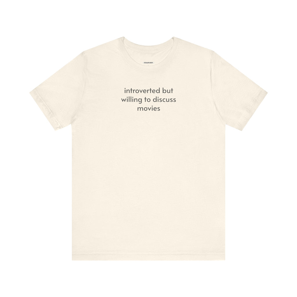 Introverted but Willing to Discuss Movies Minimalist Style product image 14