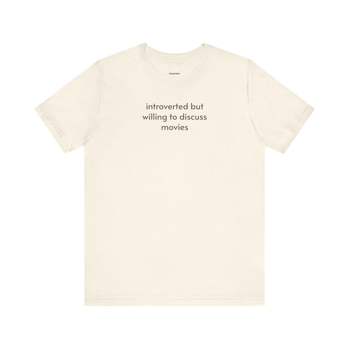Introverted but Willing to Discuss Movies Minimalist Style product image 14