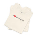 I Love Gymnastics Minimalist Style T-Shirt product image 1