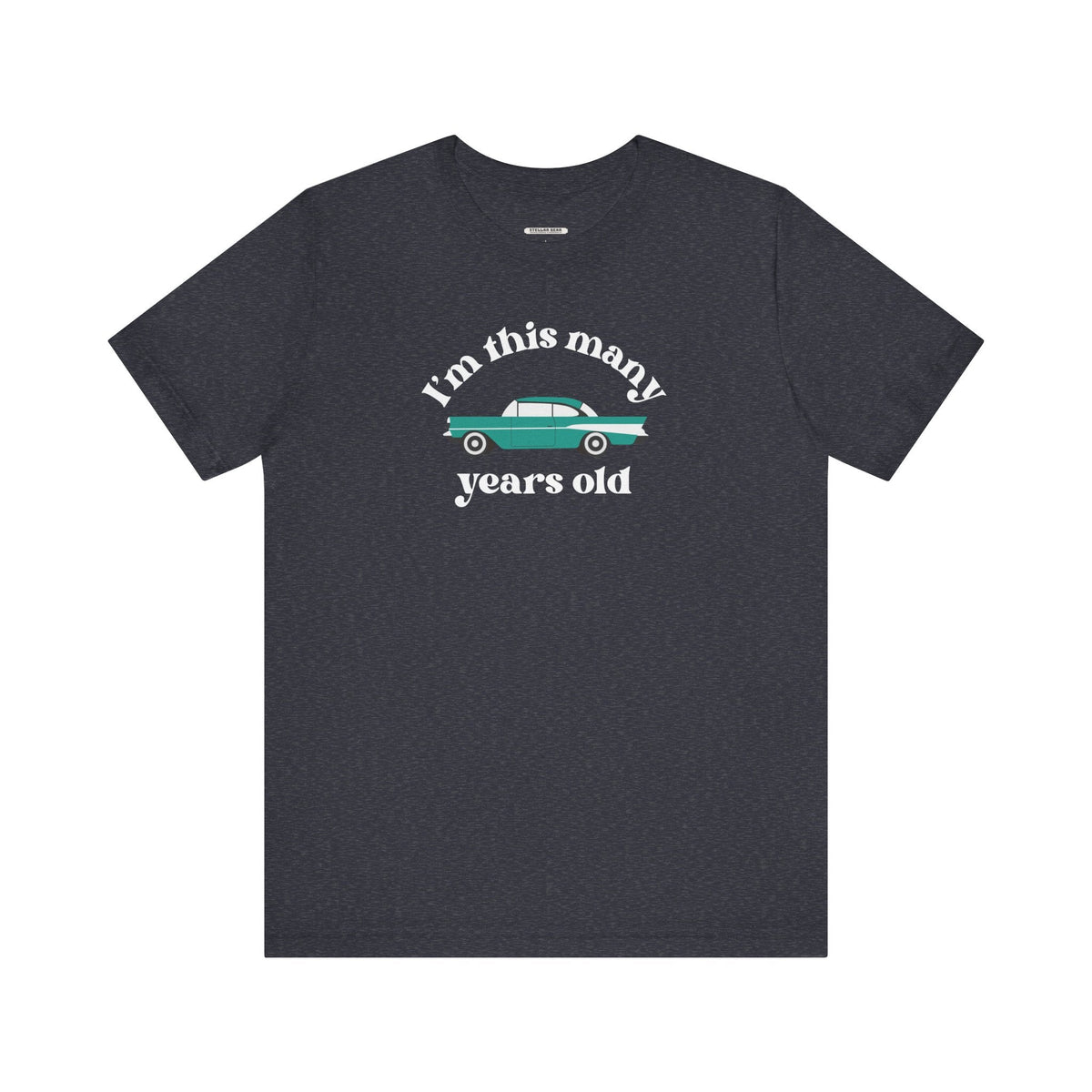 I'm This Many Years Old (Fin Car) Graphic T-Shirt product image 12