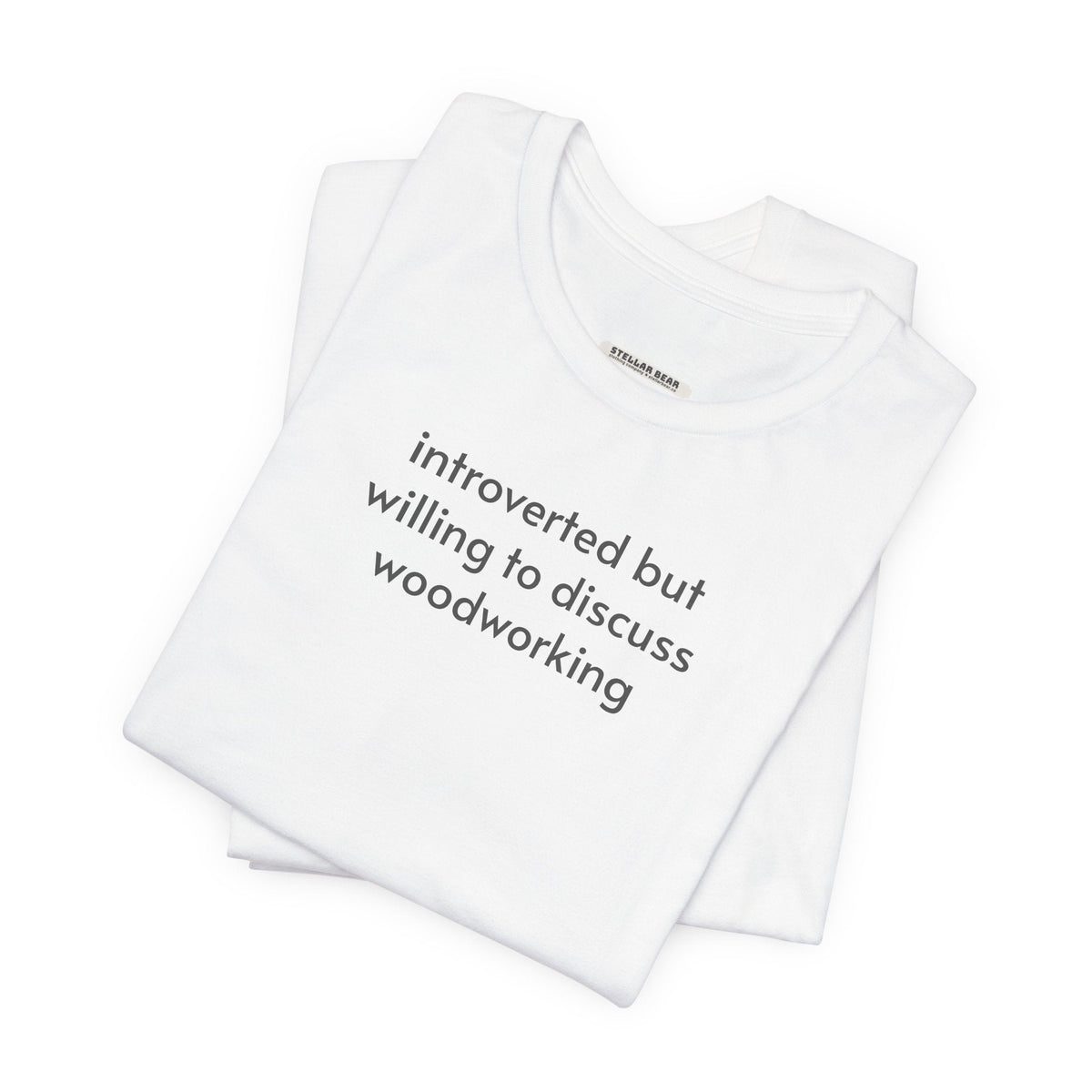 Introverted but Willing to Discuss Woodworking Minimalist product image 5