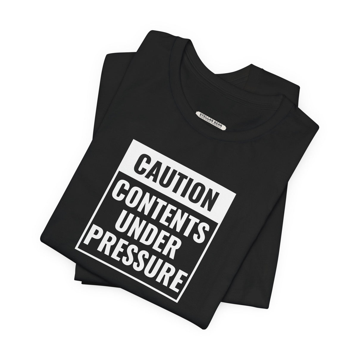 Caution, Contents Under Pressure Graphic T-Shirt product image 1
