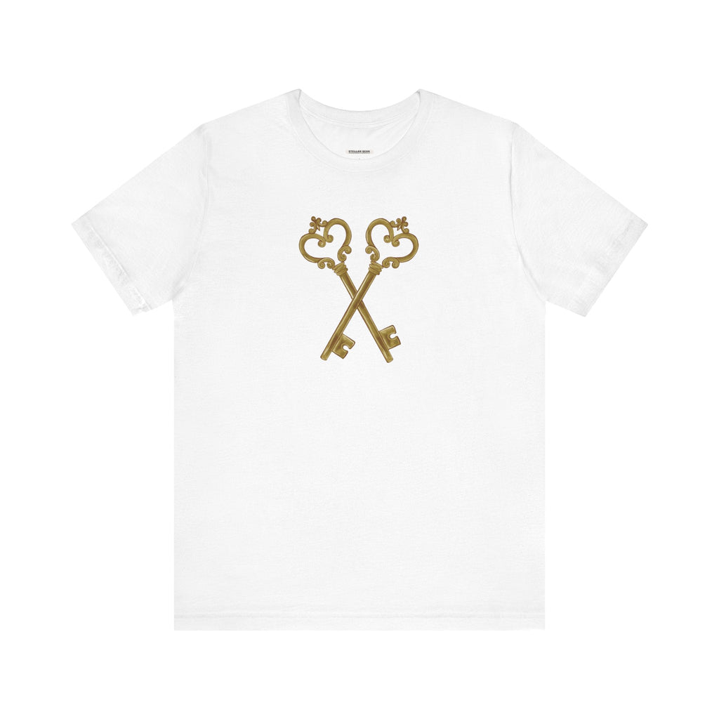 Old Keys Crossed Vintage Objects Graphic T-Shirt product image 9