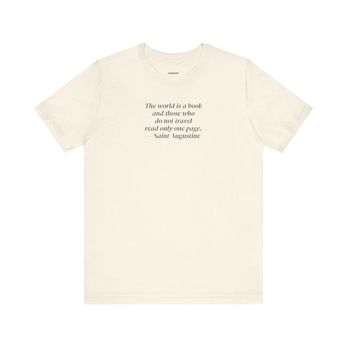 The World is a Book ... Travel Minimalist Style T-Shirt product image 11