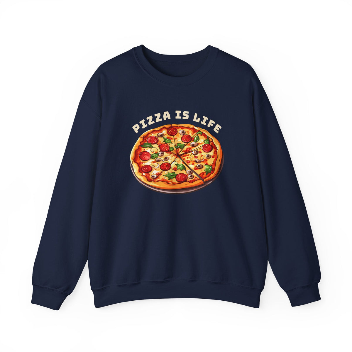 Pizza is Life Graphic Sweatshirt product image 2