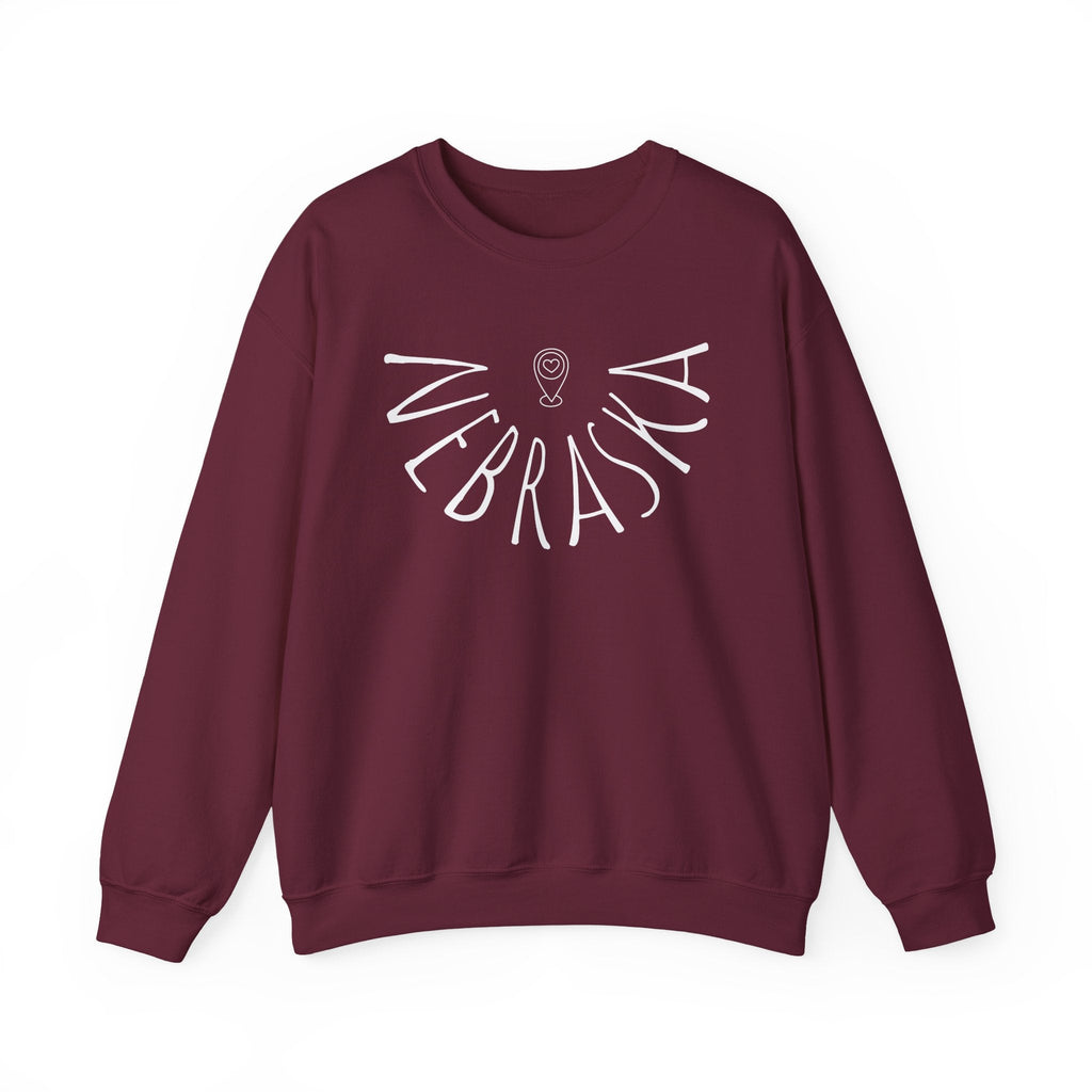 Nebraska Liquid Letters Graphic Sweatshirt product image 4