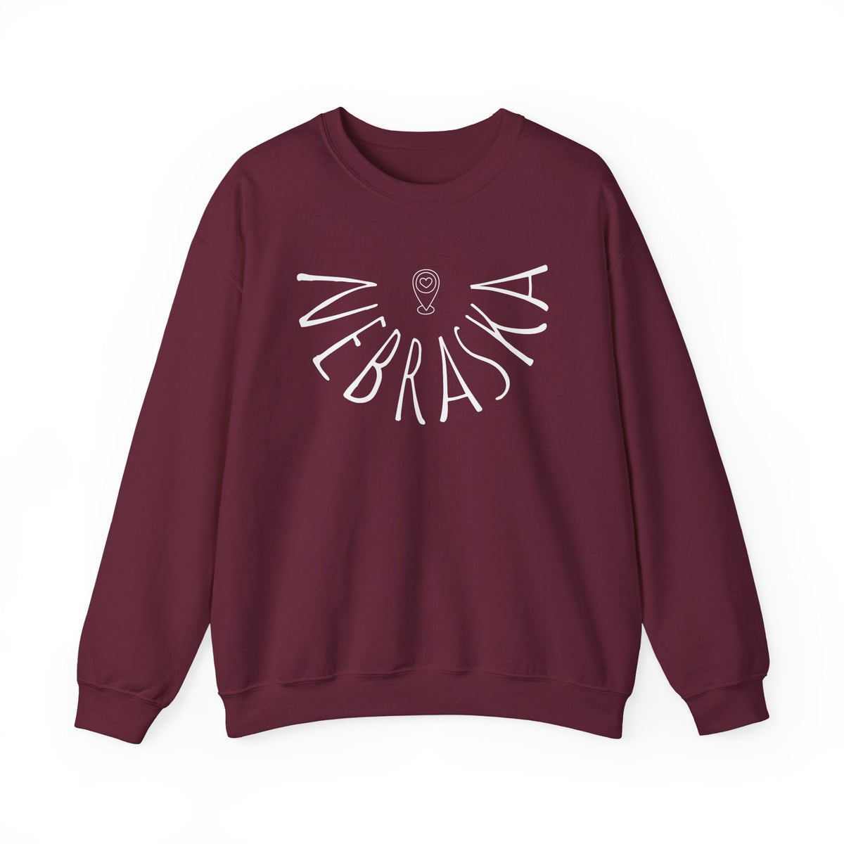 Nebraska Liquid Letters Graphic Sweatshirt product image 4