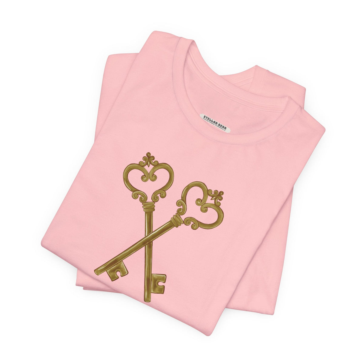 Old Keys Crossed Vintage Objects Graphic T-Shirt product image 7