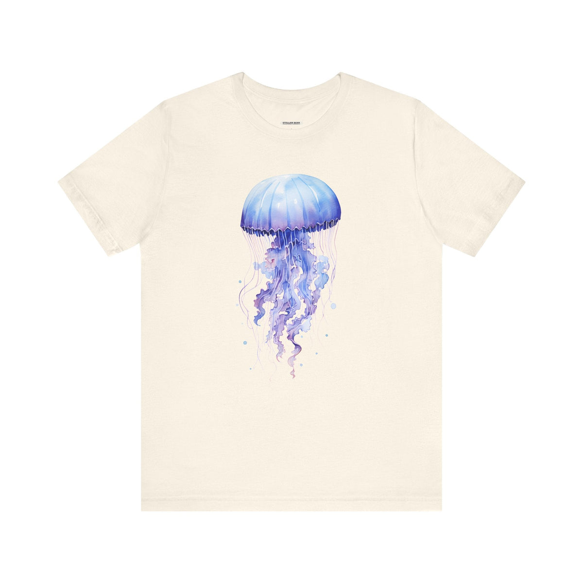 Jellyfish Lavender Blue Graphic T-Shirt product image 11