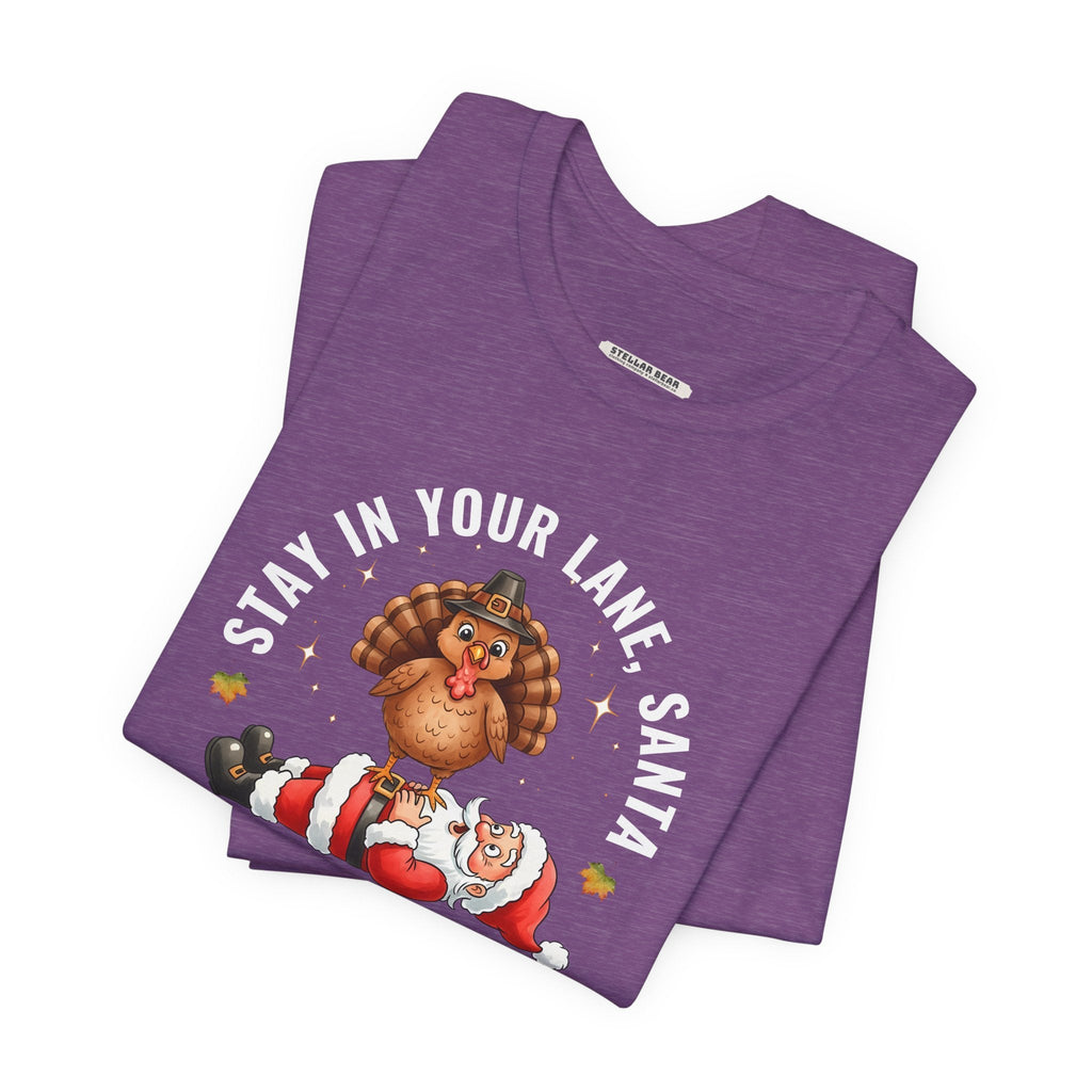 Stay in Your Lane, Santa Graphic T-Shirt product image 5