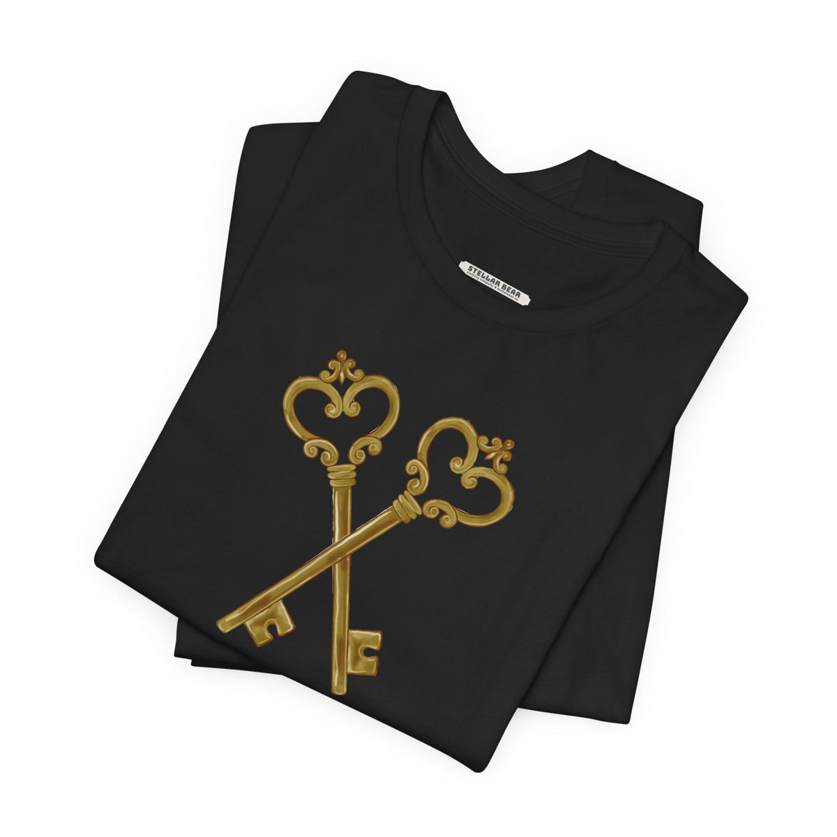 Old Keys Crossed Vintage Objects Graphic T-Shirt product image 6