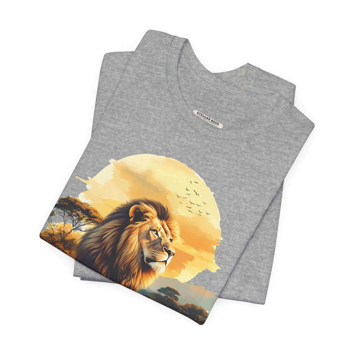 Lion Looking Graphic T-Shirt product image 7