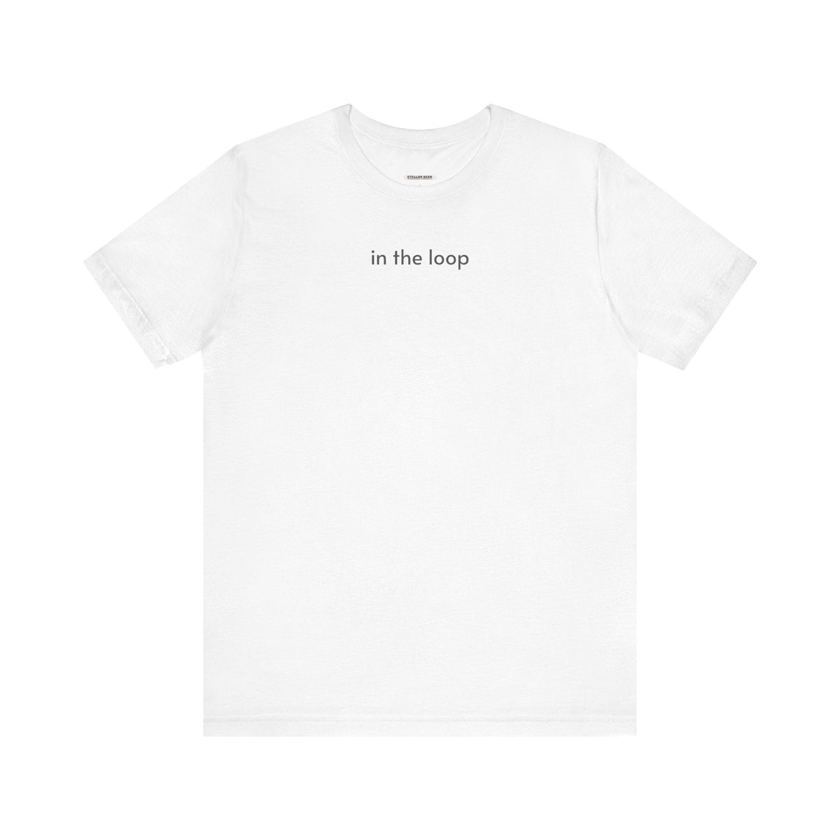 In the Loop Minimalist Style T-Shirt product image 11