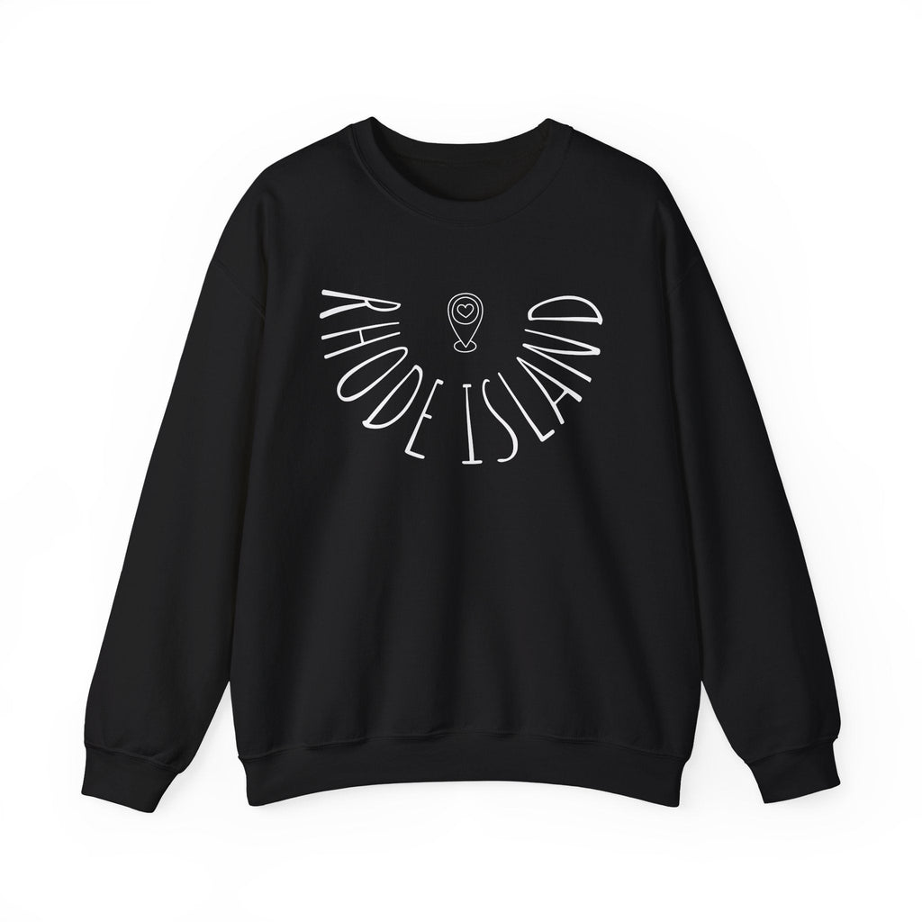 Rhode Island Liquid Letters Graphic Sweatshirt product image 1