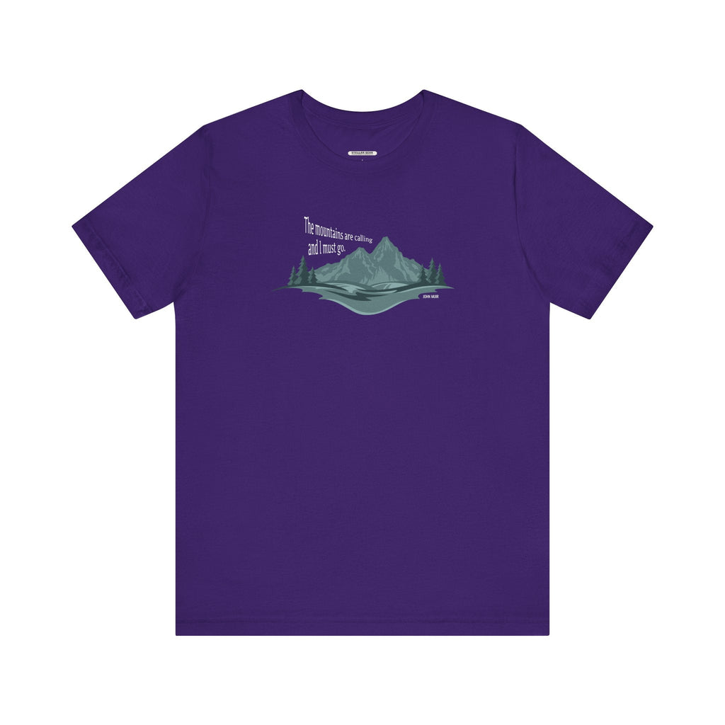 The Mountains are Calling and I Must Go Graphic T-Shirt product image 11