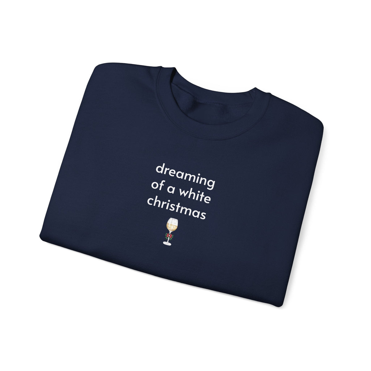 Dreaming of a White Christmas Minimalist Style Sweatshirt product image 3
