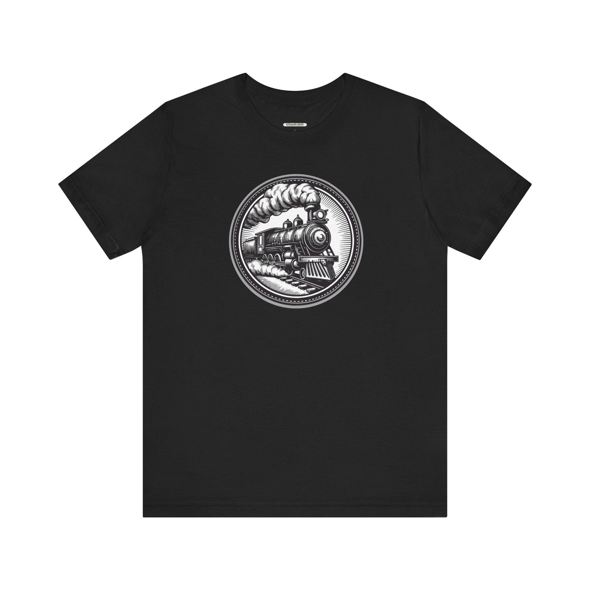 Steam Train Vintage Objects Graphic T-Shirt product image 14