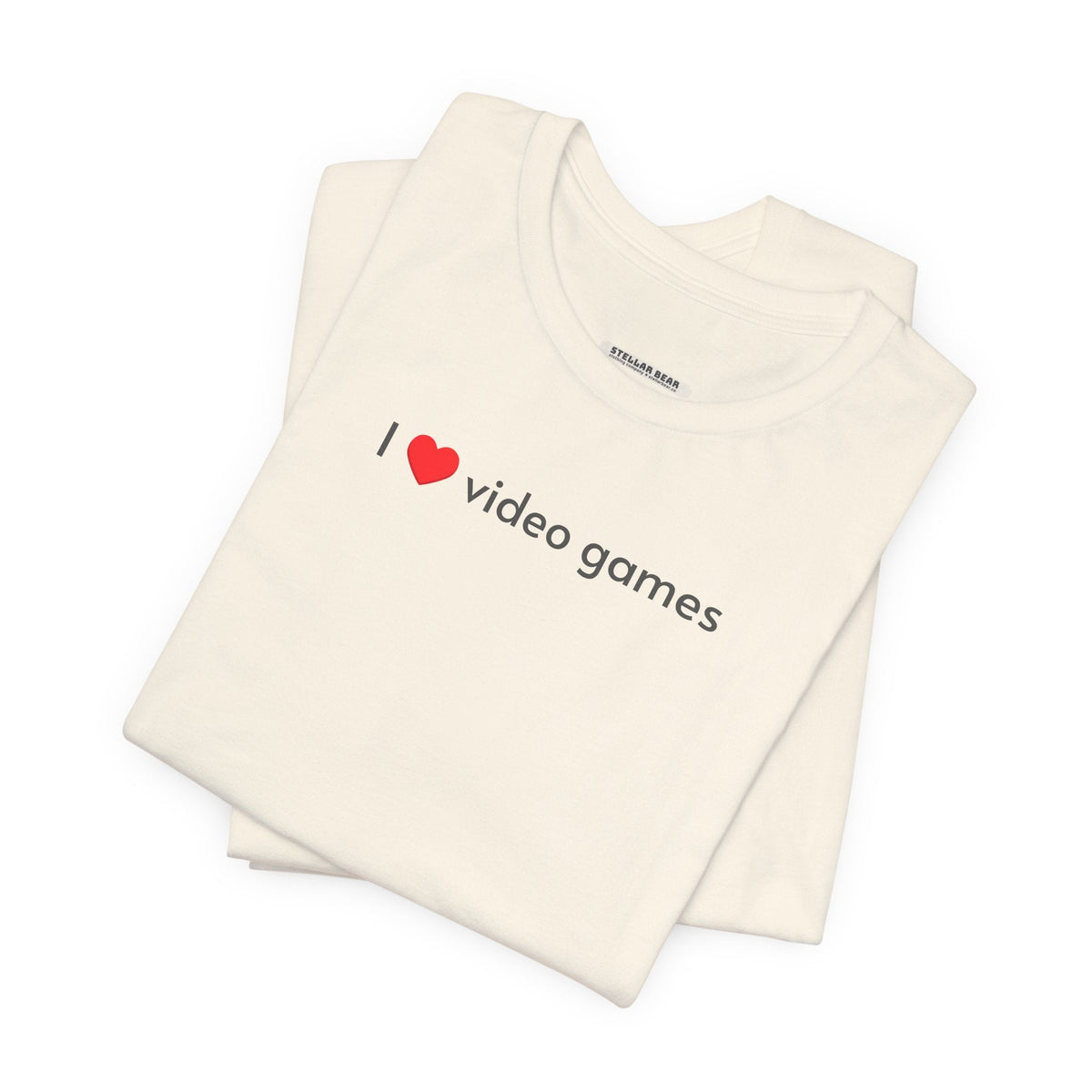 I Love Video Games Minimalist Style T-Shirt product image 6