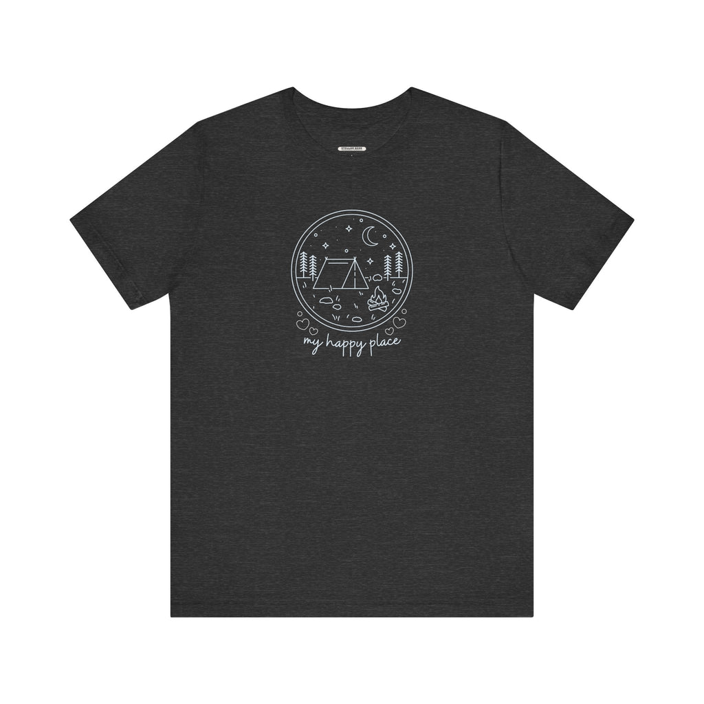 My Happy Place (Camping) Graphic T-Shirt product image 12