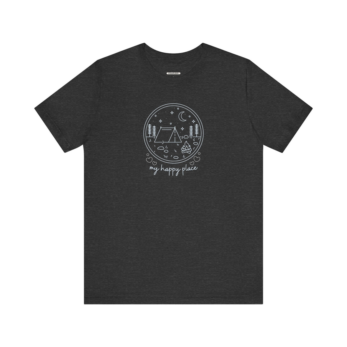 My Happy Place (Camping) Graphic T-Shirt product image 12