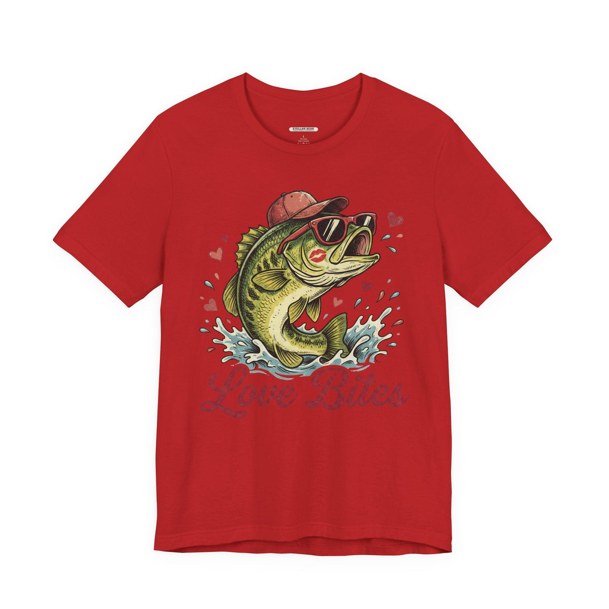 Love Bites Fishing Graphic T-Shirt product image 9