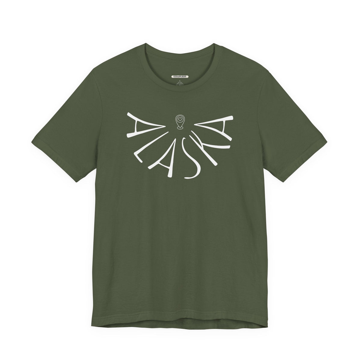 Alaska Liquid Letters Graphic T-Shirt product image 5