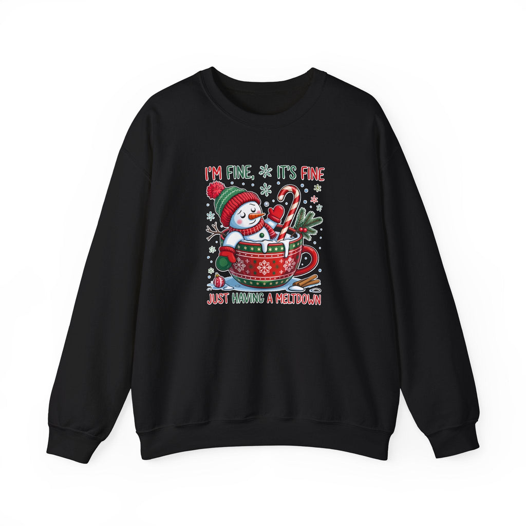 I'm Fine, It's Just Having a Meltdown Graphic Sweatshirt product image 1