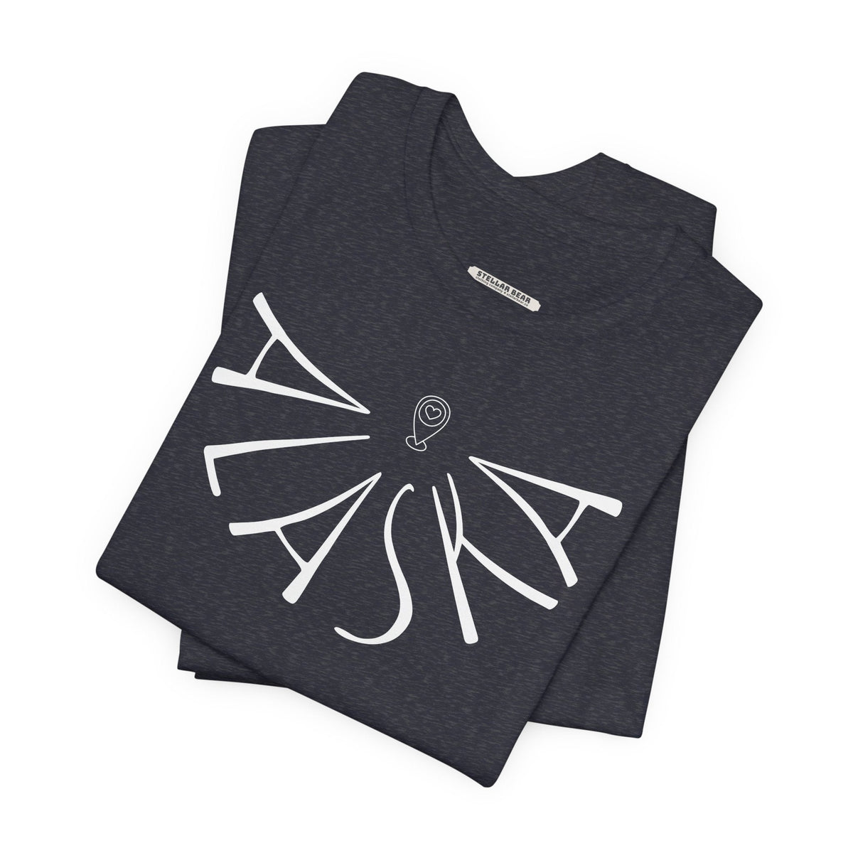 Alaska Liquid Letters Graphic T-Shirt product image 1