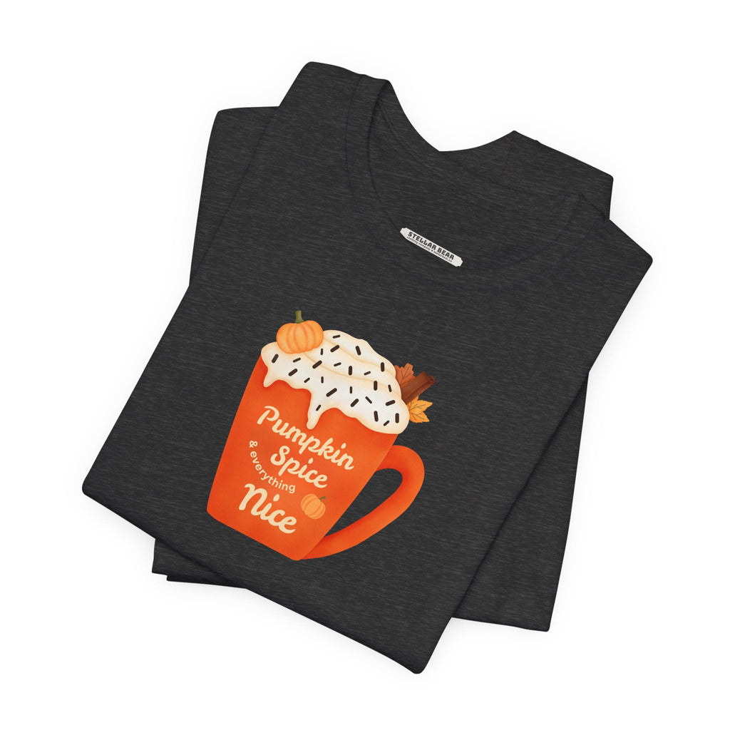 Pumpkin Spice and Everything Nice Graphic T-Shirt product image 2