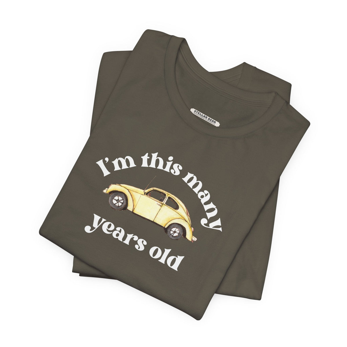 I'm This Many Years Old (Car) Graphic T-Shirt product image 5