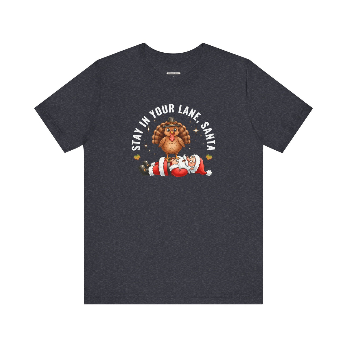 Stay in Your Lane, Santa Graphic T-Shirt product image 10