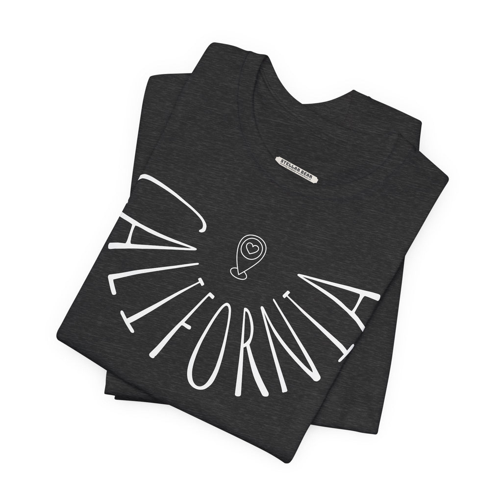 California Liquid Letters Graphic T-Shirt product image 1