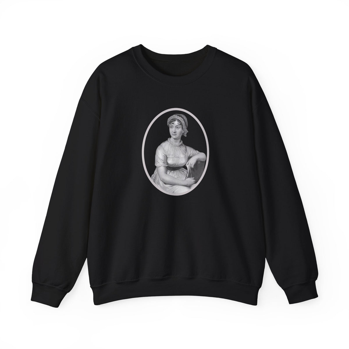 Jane Austen Portrait Vintage Graphic Sweatshirt product image 2