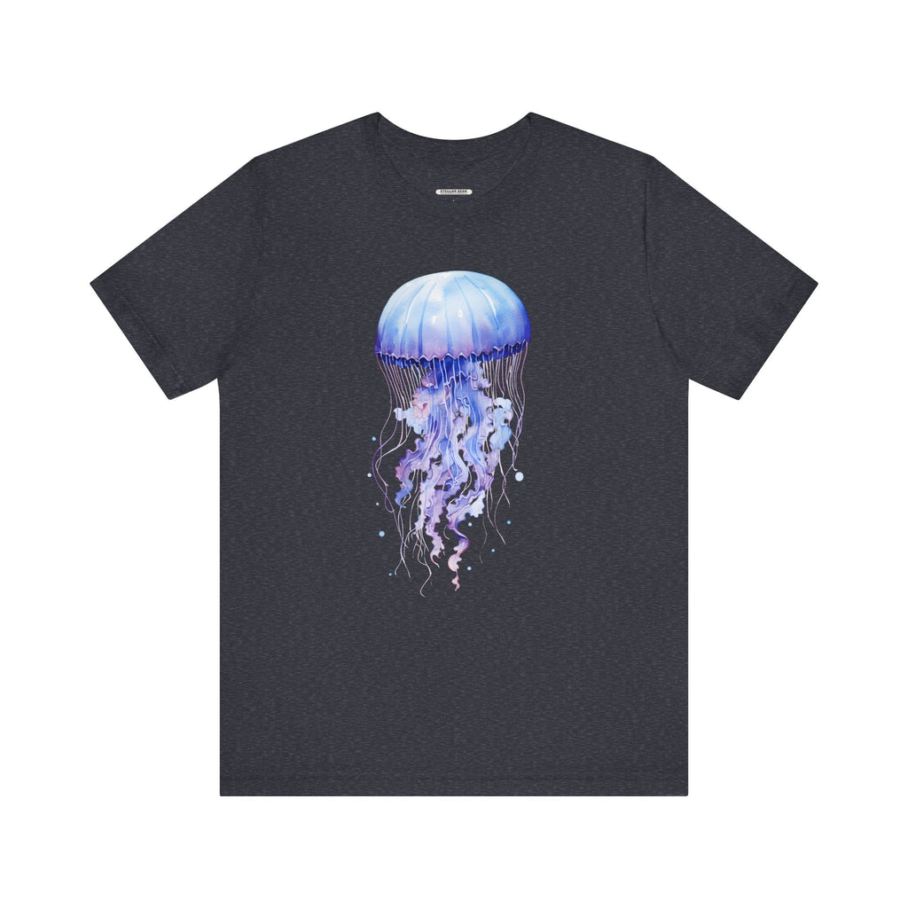 Jellyfish Lavender Blue Graphic T-Shirt product image 8