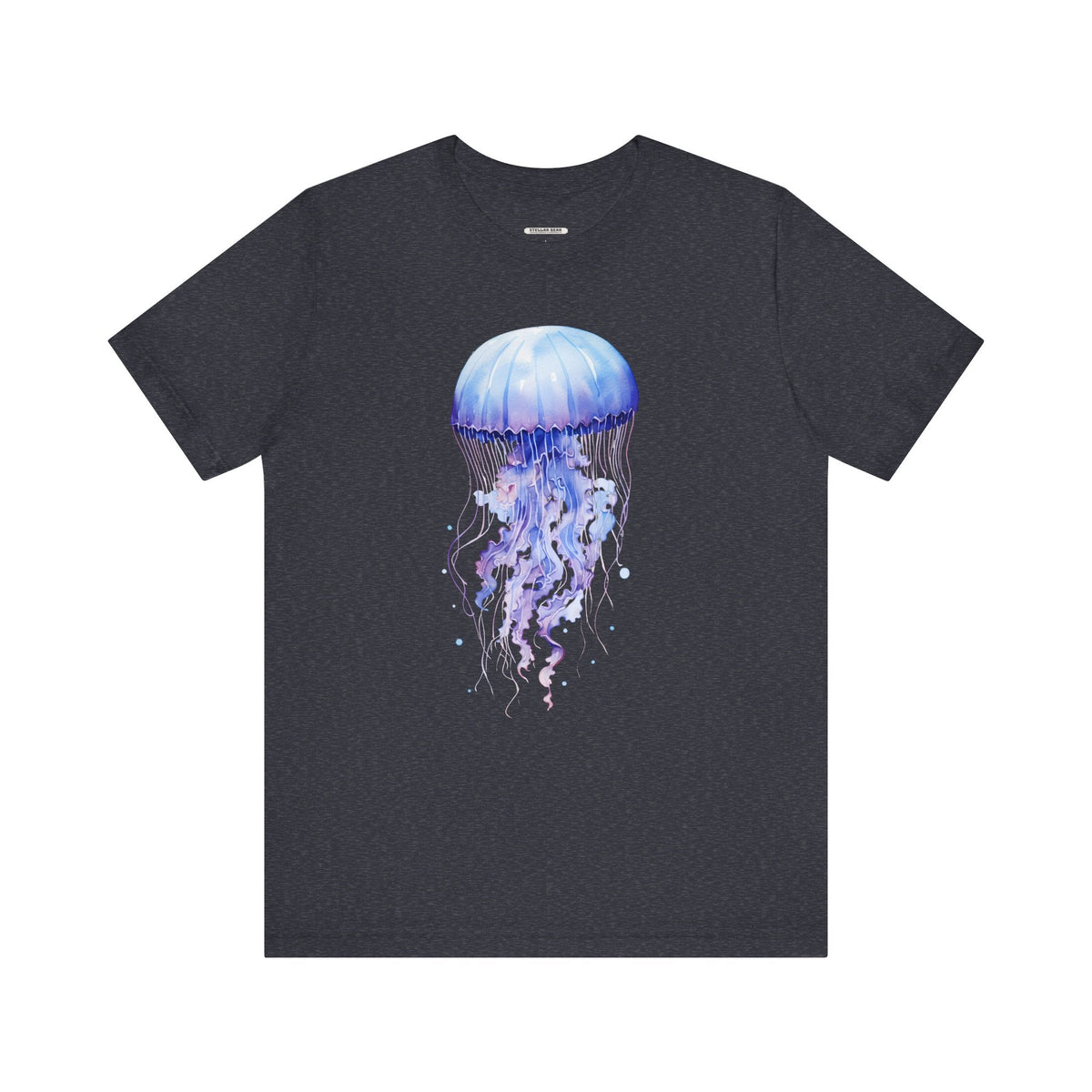 Jellyfish Lavender Blue Graphic T-Shirt product image 8