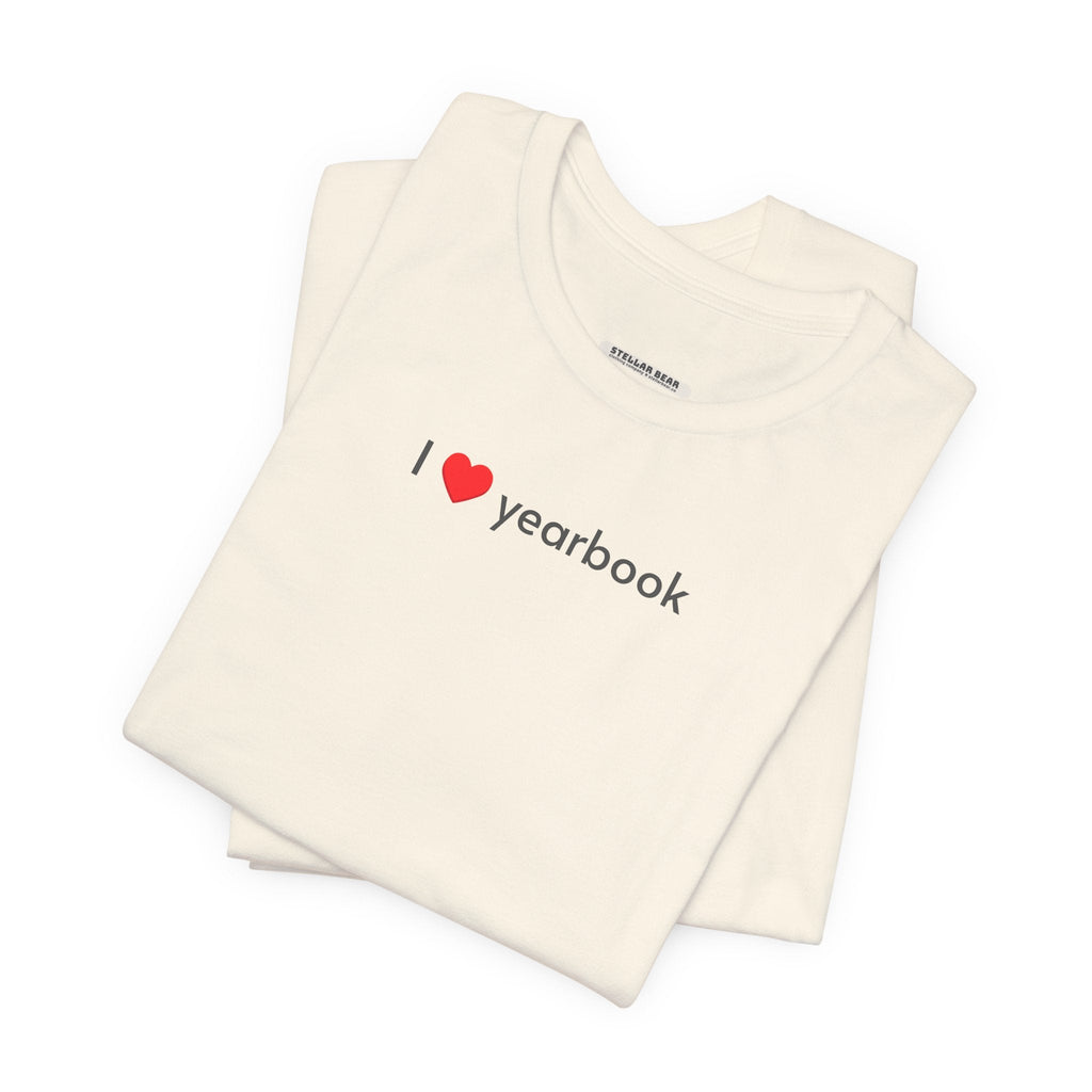 I Love Yearbook Minimalist Style T-Shirt product image 6