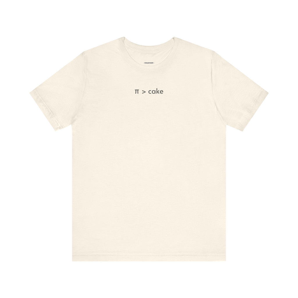 Pi is Greater Than Cake Minimalist Style T-Shirt product image 11