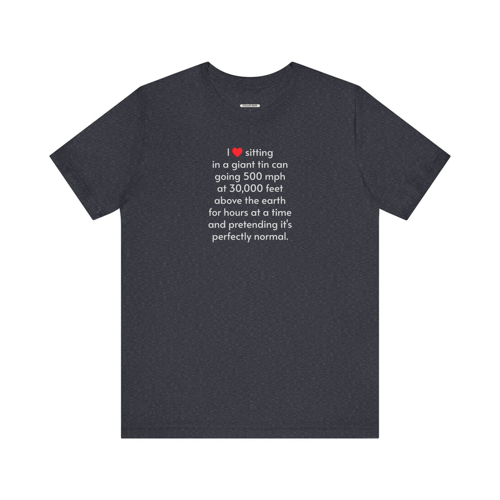 I Love Sitting in a Giant Tin Can (Flying) T-Shirt product image 8