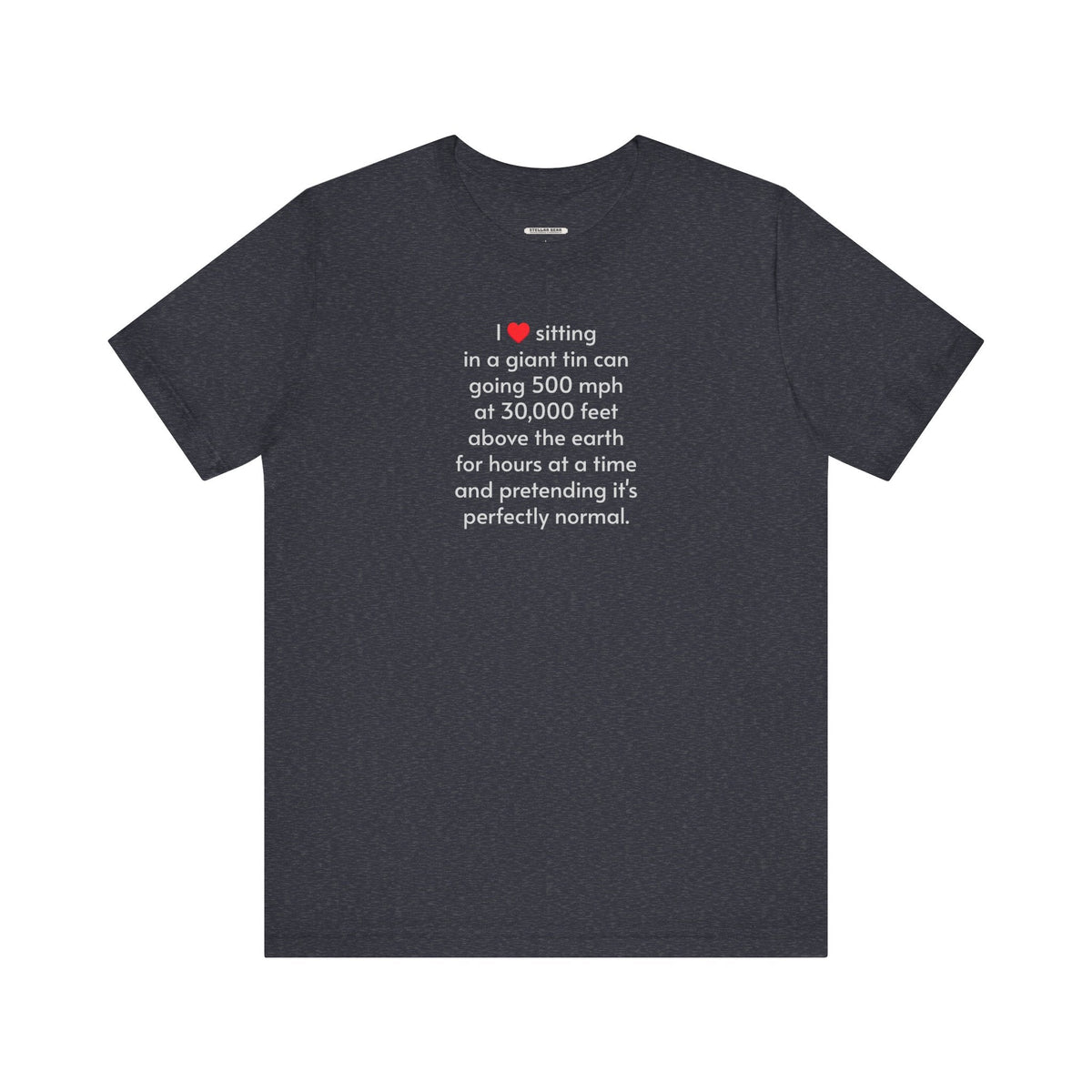 I Love Sitting in a Giant Tin Can (Flying) T-Shirt product image 8