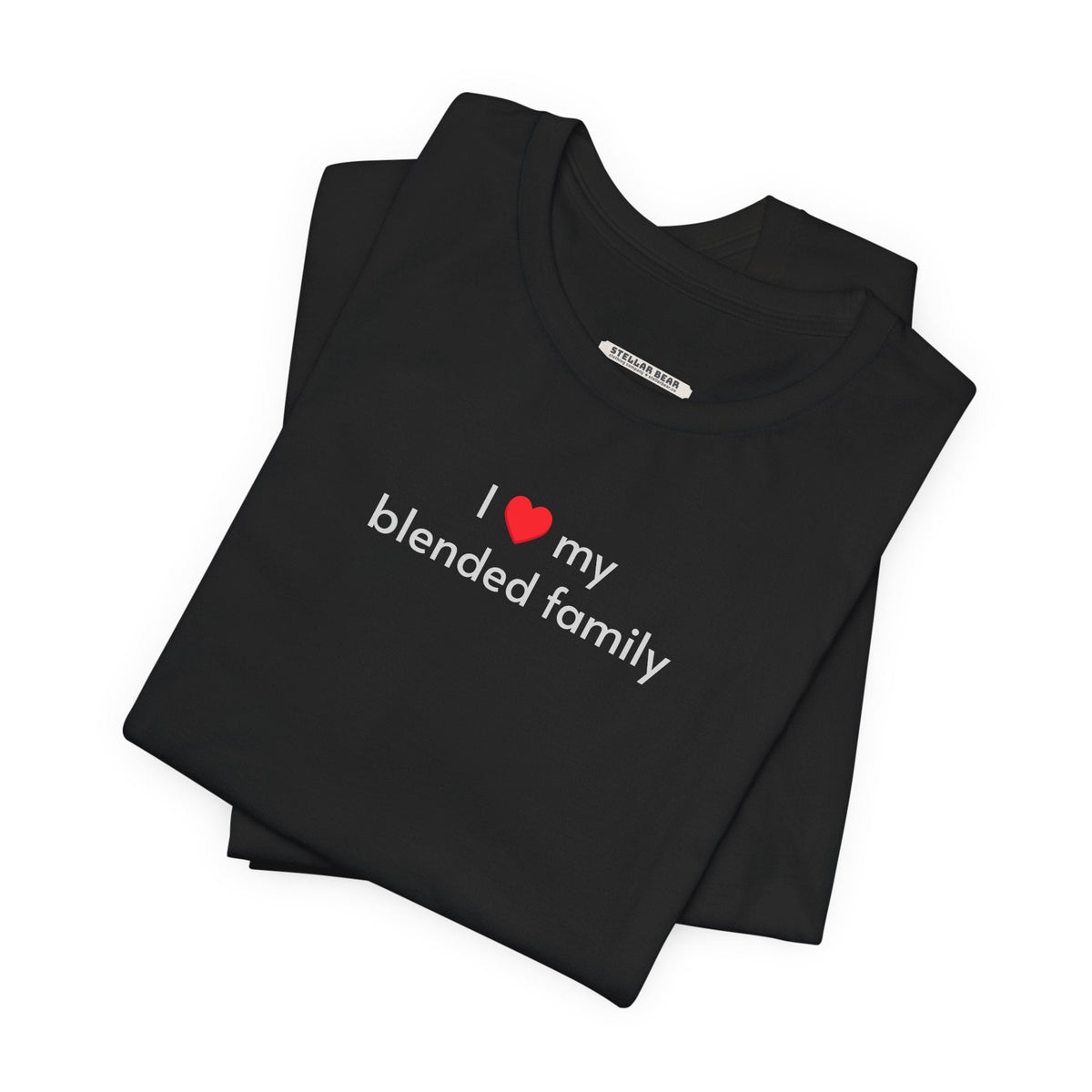 I Love My Blended Family Minimalist Style T-Shirt product image 5