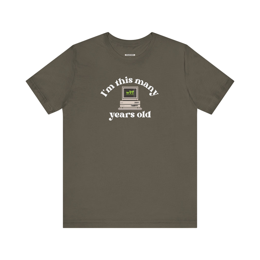 I'm This Many Years Old (Computer) Graphic T-Shirt product image 13