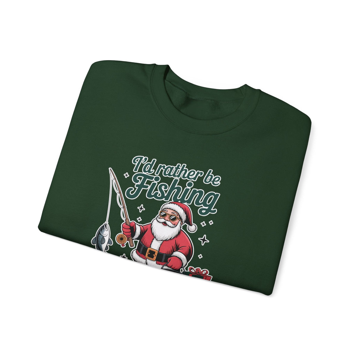I'd Rather Be Fishing Graphic Sweatshirt product image 4