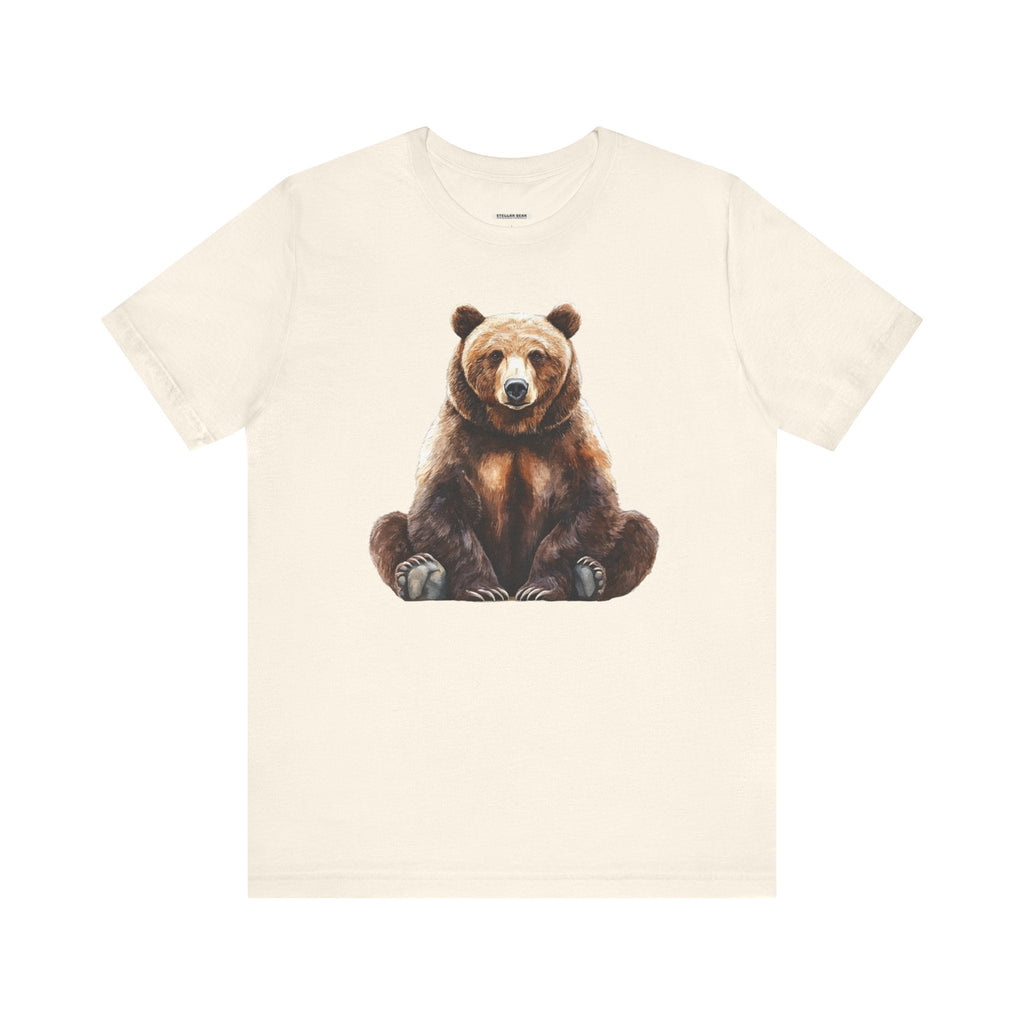 Grizzly Bear Sitting Graphic T-Shirt product image 12