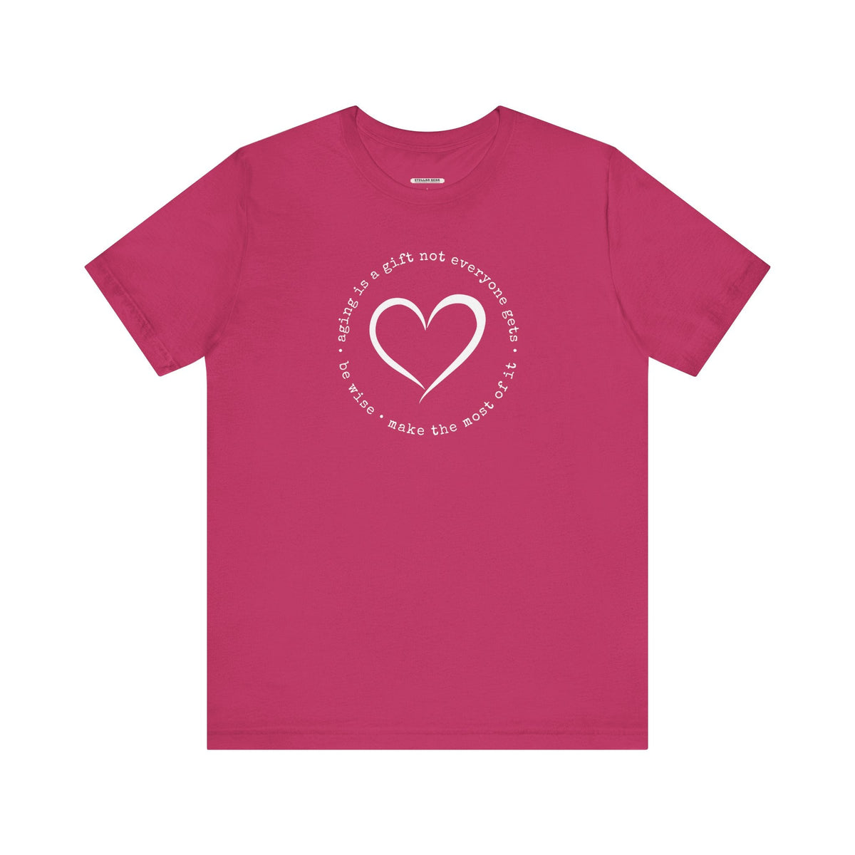 Aging is a Gift Not Everyone Gets, Heart Version Graphic product image 12