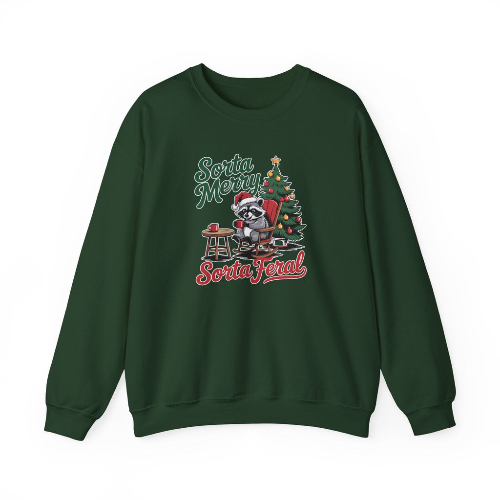 Sorta Merry Feral Graphic Sweatshirt product image 9