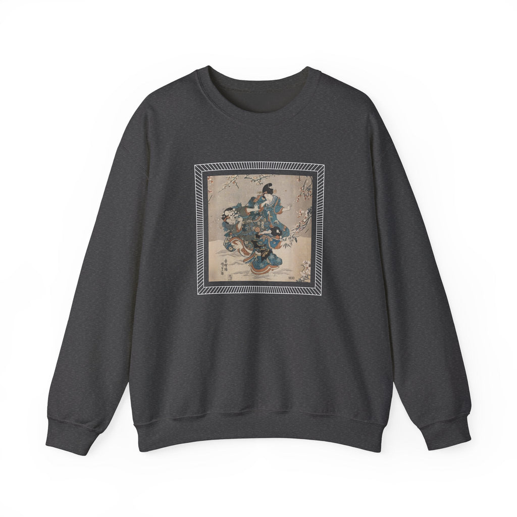 Snowball Fight 1830 Vintage Graphic Sweatshirt product image 6