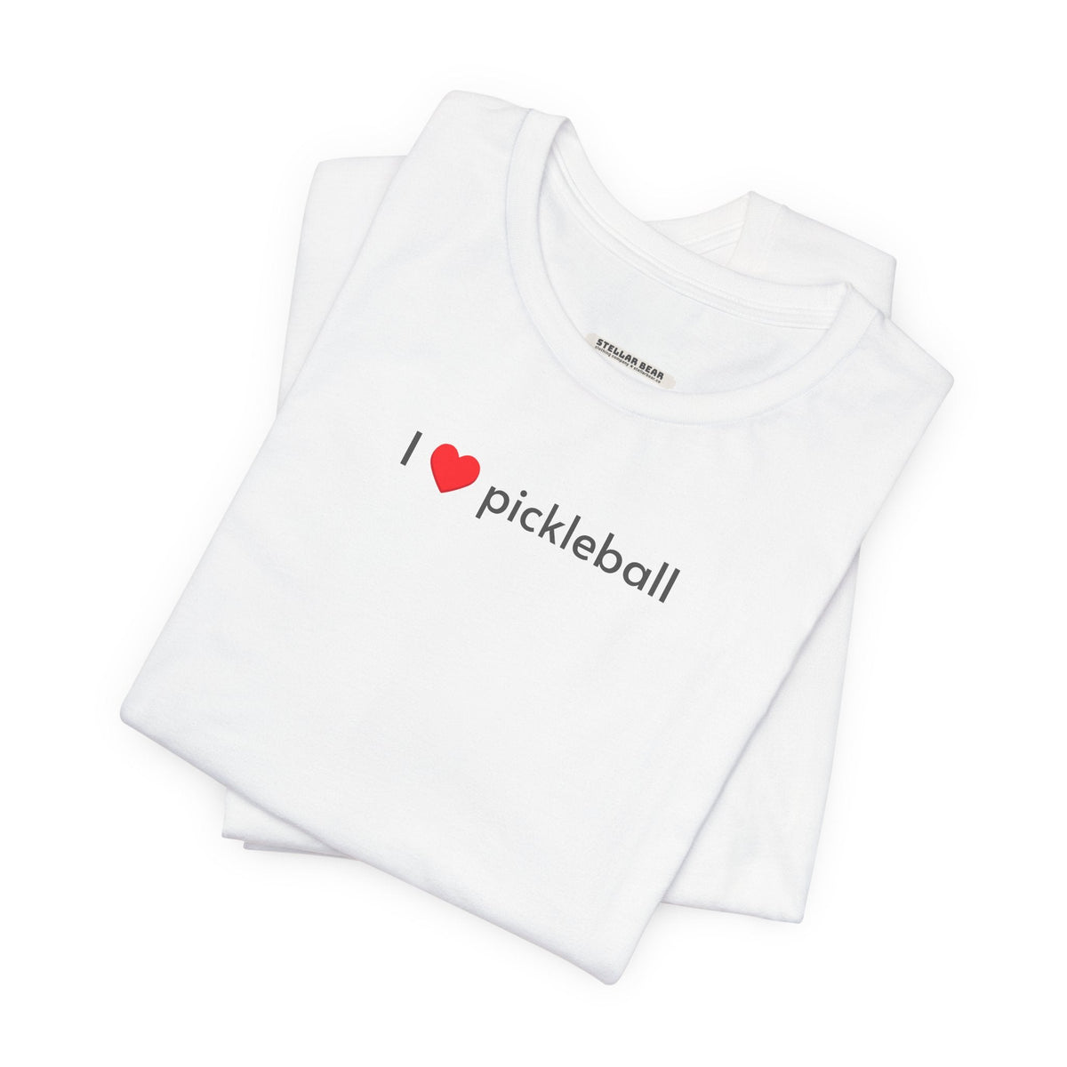 I Love Pickleball Minimalist Style T-Shirt product image 3