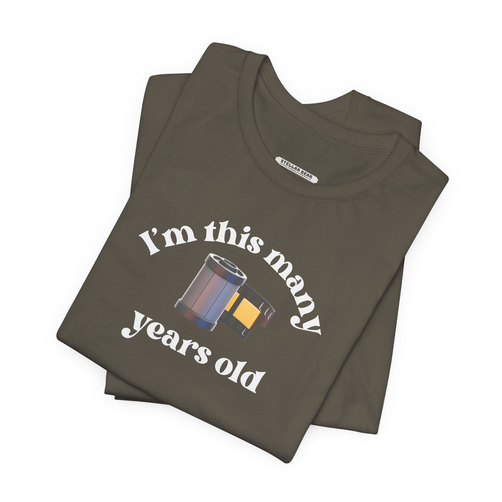 I'm This Many Years Old (Roll of Film) Graphic T-Shirt product image 5