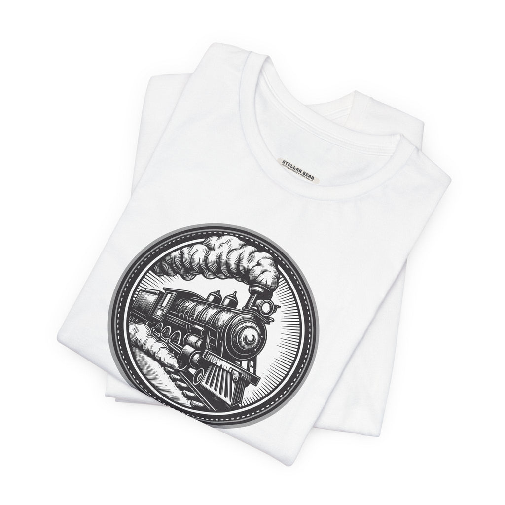 Steam Train Vintage Objects Graphic T-Shirt product image 3